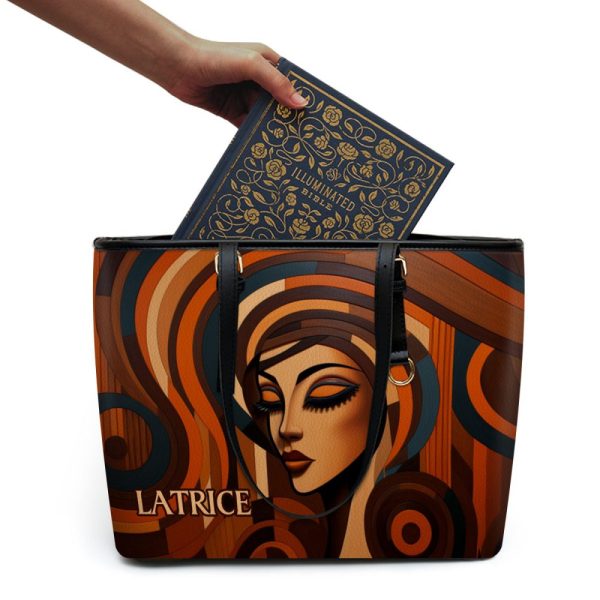 Harmony - Personalized Leather Totebag