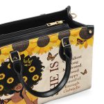 She Is - Personalized Leather Handbag Sb12