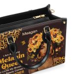 Black Beauty Comes In All Shades - Personalized Leather Handbag Sb26