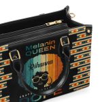 Melanin Queen - Personalized Leather Handbag Sb31