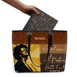 Have Faith In What Will Be - Personalized Leather Totebag