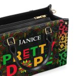Pretty Dope - Personalized Leather Handbag Sblhbha21
