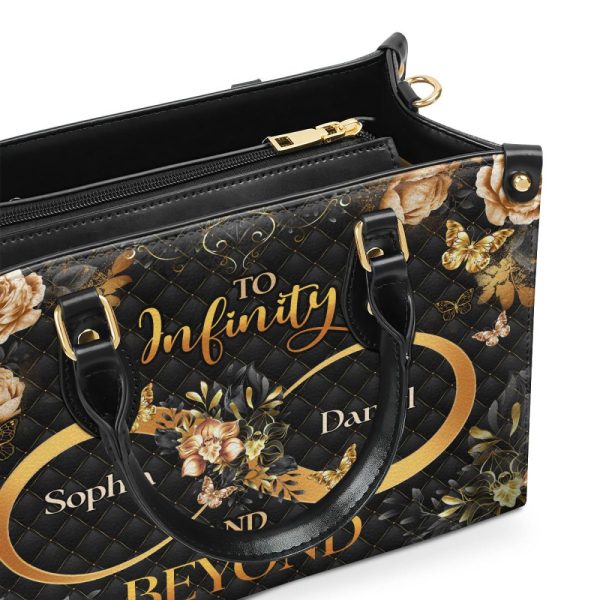 To Infinity And Beyond  - Personalized Leather Handbag Mb71