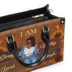 I Am - Personalized Leather Handbag Stb03