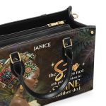 The Sun Does Not Ask Permission To Shine & Neither Do I - Personalized Leather Handbag Sbha01