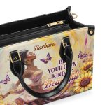 Be Your Own Kind Of Beautiful - Personalized Leather Handbag