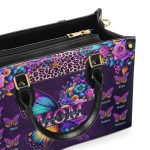 Blessed To Be Called Grandma - Personalized Leather Handbag Sblhblm1427Ta