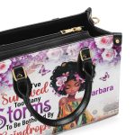 I'Ve Survived Too Many Storms - Personalized Leather Handbag