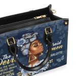 The Devil Saw Me With My Head Down - Personalized Leather Handbag Sblhblh1177M