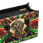 Juneteenth Spirit - Personalized Leather Hand Bag Sblhbt63