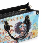 She Has The Soul Of A Gypsy - Personalized Leather Handbag Sbn07