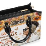 The Sun Does Not Ask Permission To Shine - Personalized Leather Handbag
