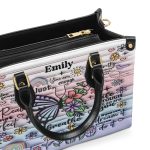 You Are Enough - Personalized Leather Handbag Sblhbt50