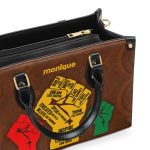 Black History Month - Personalized Leather Handbag Stb190A