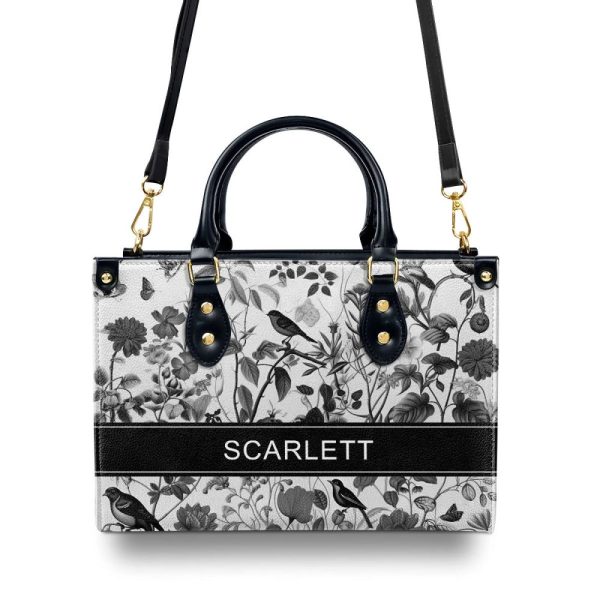 Four Seasons - Personalized Leather Handbag Stb118