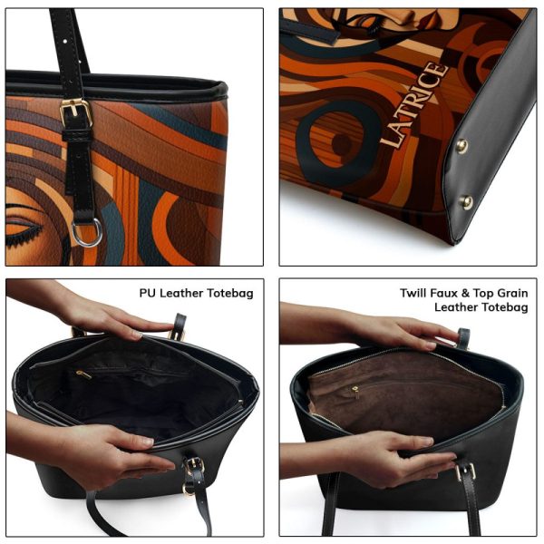 Harmony - Personalized Leather Totebag