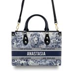 Lion - Four Seasons - Personalized Leather Handbag Stb122