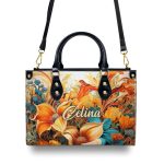 Radiant - Personalized Leather Handbag Stb130