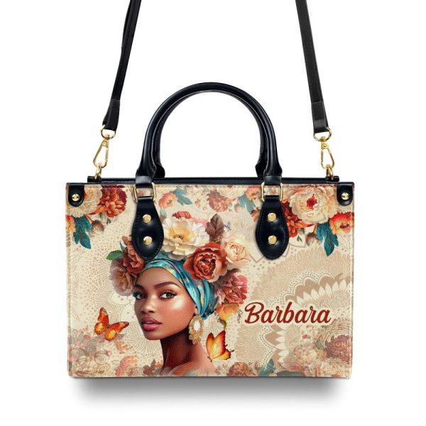 The Bloom - Personalized Leather Handbag