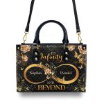 To Infinity And Beyond  - Personalized Leather Handbag Mb71