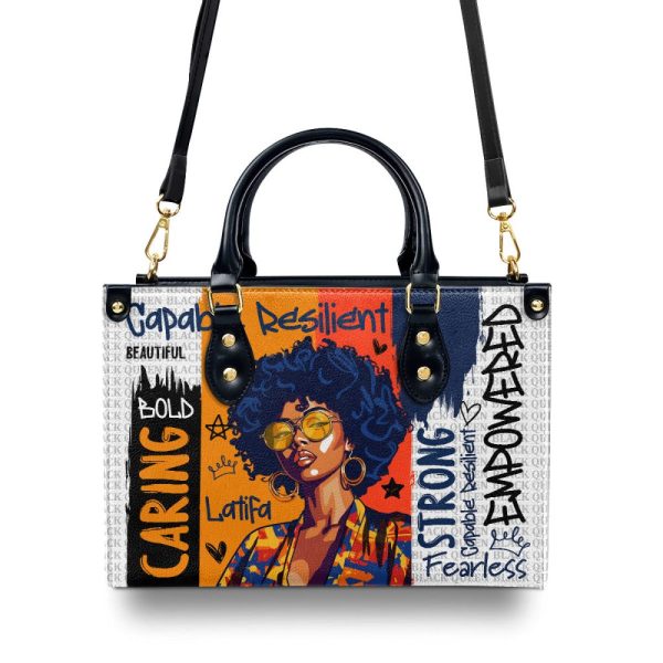 Graffiti Queen - Personalized Leather Handbag