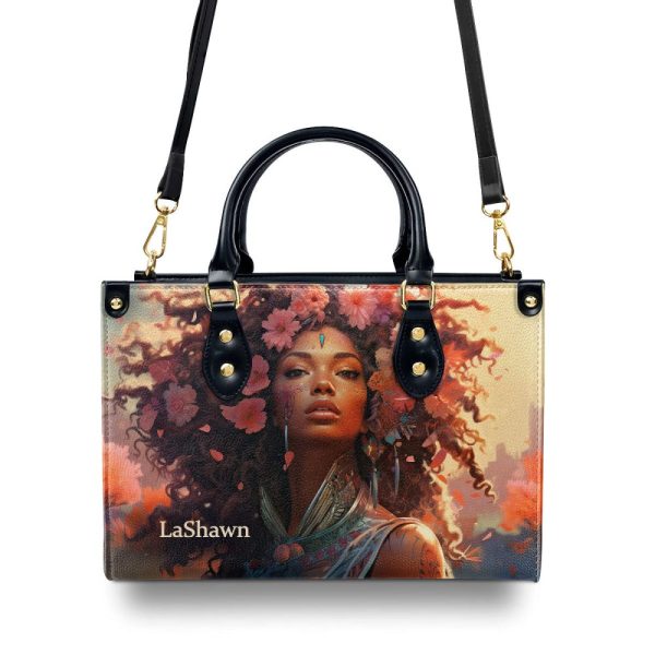 Grace - Personalized Leather Handbag Mb58