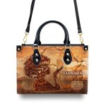 Strong Beautiful Proud Girl - Personalized Leather Handbag Sblhblm2475D