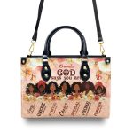 God Says You Are - Personalized Leather Handbag Sblhblm2478L