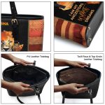 I Am My Ancestors Wildest Dreams - Personalized Leather Totebag