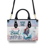 Mermaid - Personalized Leather Handbag Mb94