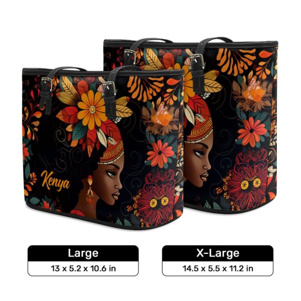 Blackbohemian- Personalized Leather Totebag