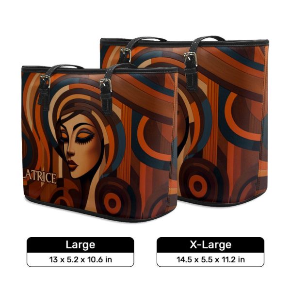 Harmony - Personalized Leather Totebag