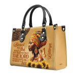 Blessed Is She Who Has Believed That The Lord Would Fulfill His Promises To Her! - Personalized Leather Handbag Stb152