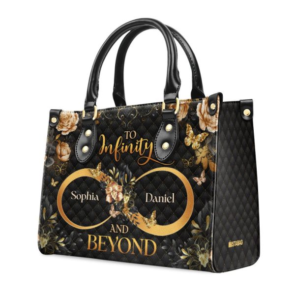 To Infinity And Beyond  - Personalized Leather Handbag Mb71