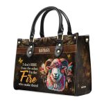 Zodiac Signs - Bohemian Personalized Leather Handbag Sbhn04