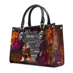 Africa Map - Leather Handbag Sb454