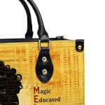 Melanin Meaning - Personalized Leather Handbag - Sb02A
