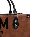 Black Girl & Melanin - Personalized Leather Handbag Mb29