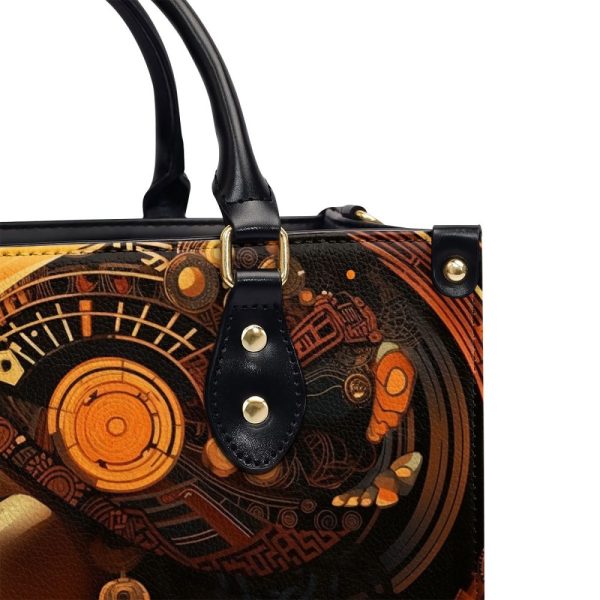 Afrofuturism06 - Personalized Leather Handbag Sb119