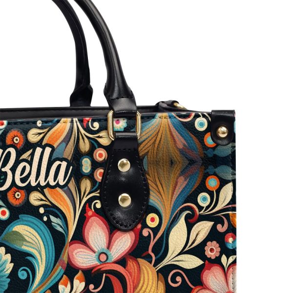 Effulgent - Personalized Leather Handbag Stb132