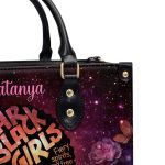 Dear Black Girls - Personalized Leather Handbag Stb146