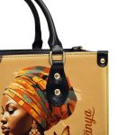 Blessed Is She Who Has Believed That The Lord Would Fulfill His Promises To Her! - Personalized Leather Handbag Stb152