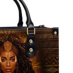 Ready To Shine - Personalized Leather Handbag Stb36