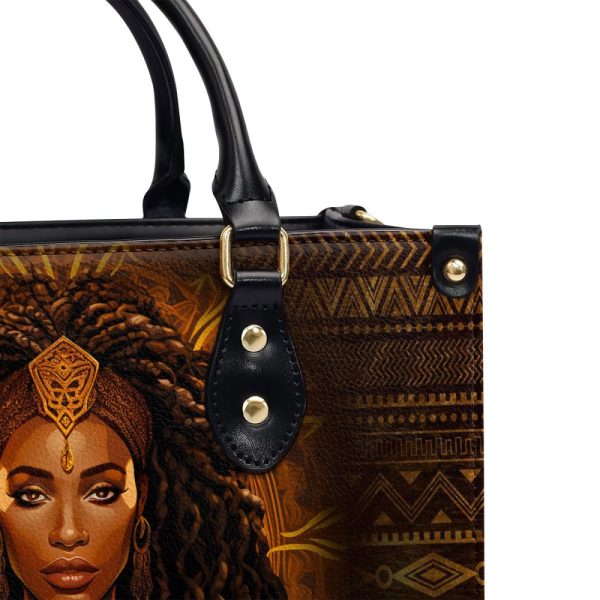 Ready To Shine - Personalized Leather Handbag Stb36