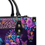 Blessed To Be Called Grandma - Personalized Leather Handbag Sblhblm1427Ta