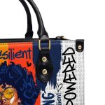 Graffiti Queen - Personalized Leather Handbag
