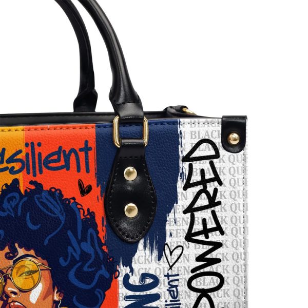Graffiti Queen - Personalized Leather Handbag