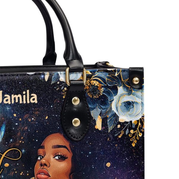 I'Ve Survived Too Many Storms - Personalized Leather Handbag Sblhblm1446Ta