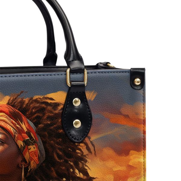 Afroart "Dreaming" - Leather Handbag Mb68