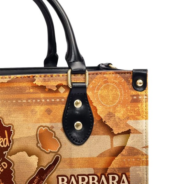 Strong Beautiful Proud Girl - Personalized Leather Handbag Sblhblm2475D